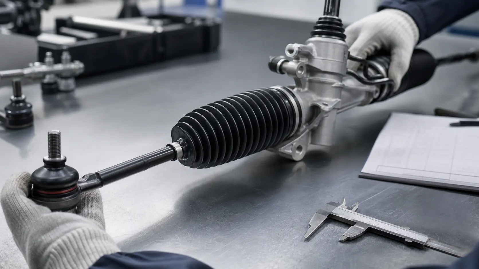 Generic steering rack assembly inspection for OE 56500-1R101 sourcing