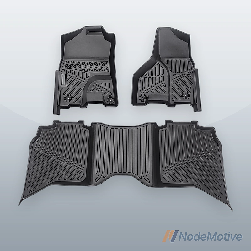 Car Floor Mats for 13-18 Ram 1500 2500 3500 19-22 Ram 1500 Classic Crewcab