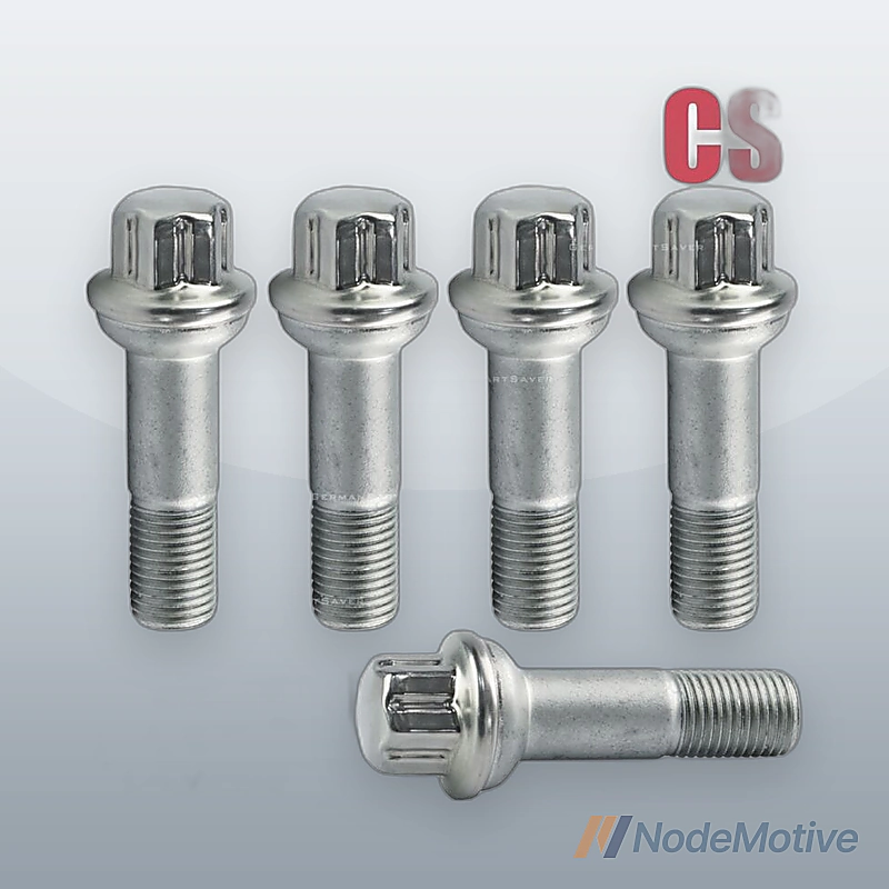 5PCS STAINLESS STEEL Wheel Lug Bolt 2 5/8\" fit Mercedes W164 W166 X204 W221 C216