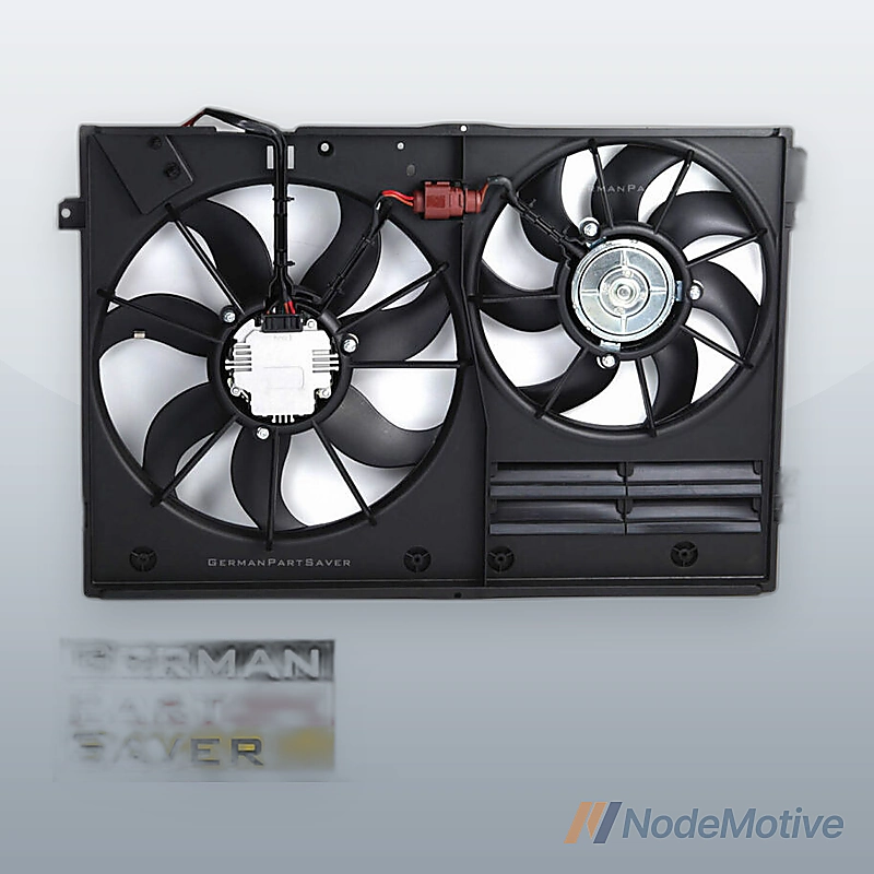 Radiator Cooling Fan Assembly Fits Volkswagen Golf Jetta Rabbit Beetle 2.0L 2.5L