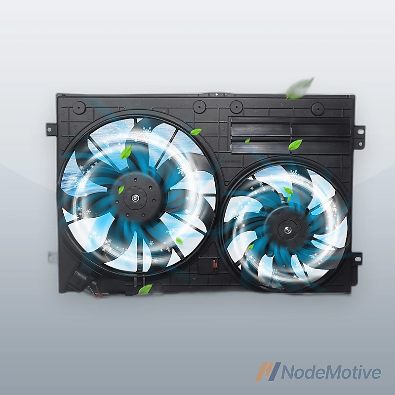 Radiator Cooling Fan Assembly for 2005-2016 Volkswagen Jetta 2006-2010 Passat