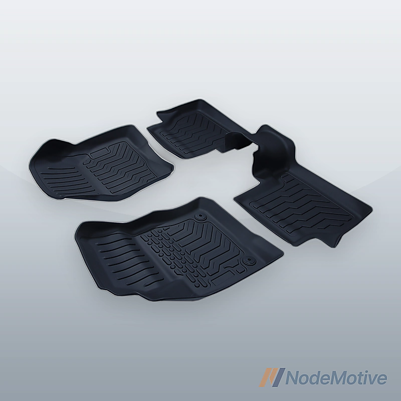 TPE Rubber Car Floor Mats For 12-18 Ford Focus All-Weather