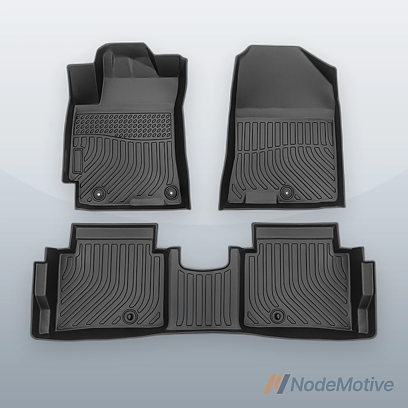 Car Floor Mats for 17-20 Hyundai Elantra,No Fit Elantra GT,All-Weather Black