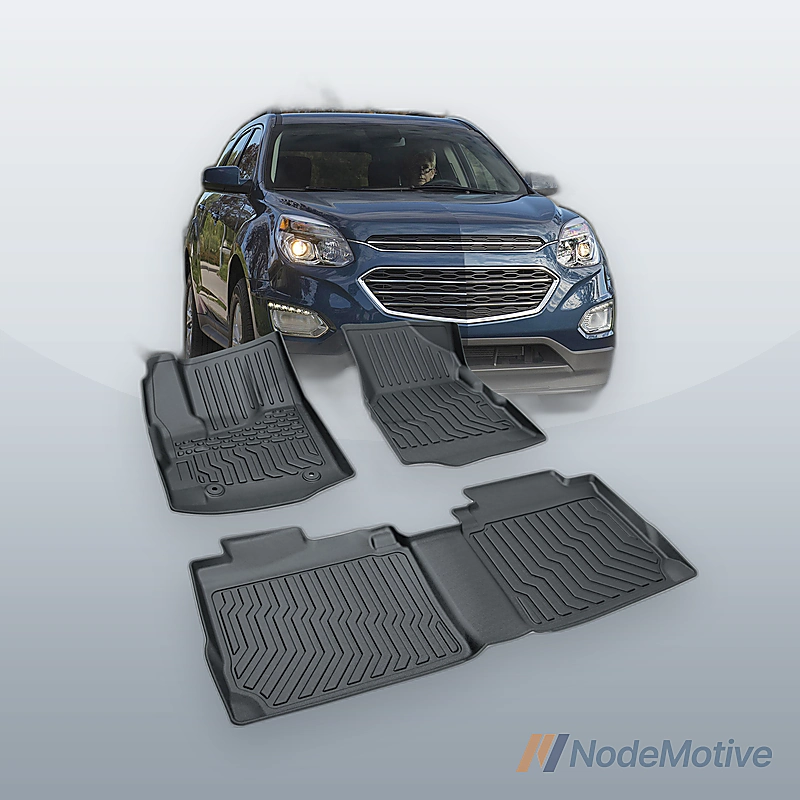 TPE Rubber Car Floor Mats For 12-17 Equinox & GMC Terrain/Terrain Denali