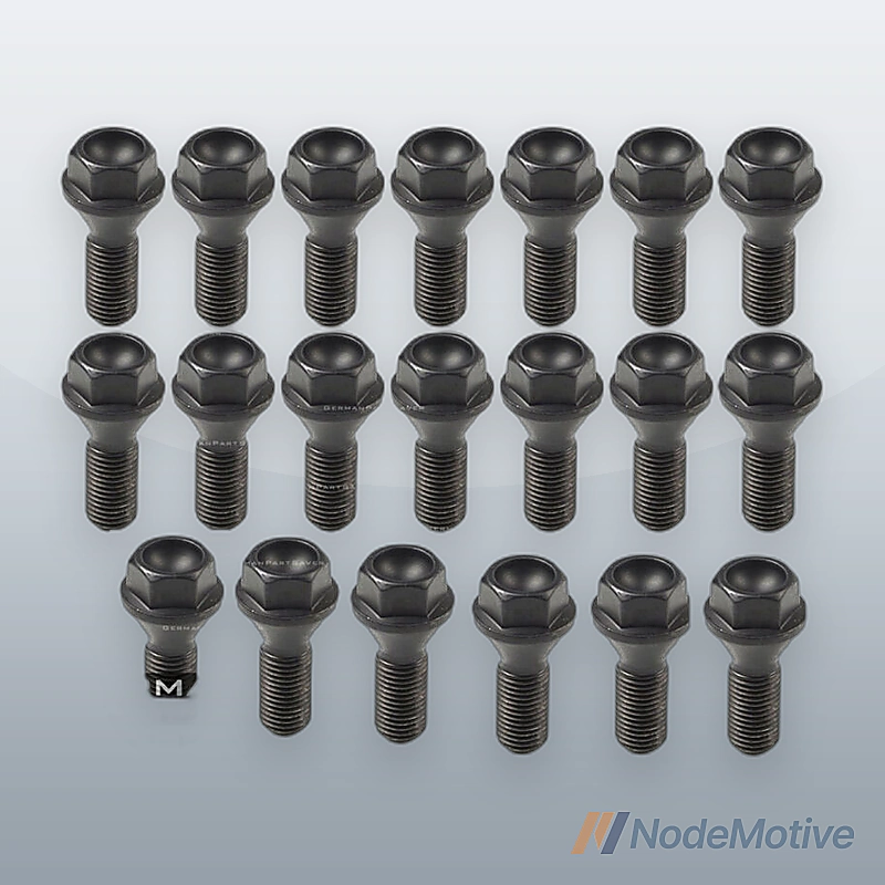 20PCS Wheel Lug Bolt Nuts 12 x 1.5mm for BMW E46 325 E90 E39 E60 E53