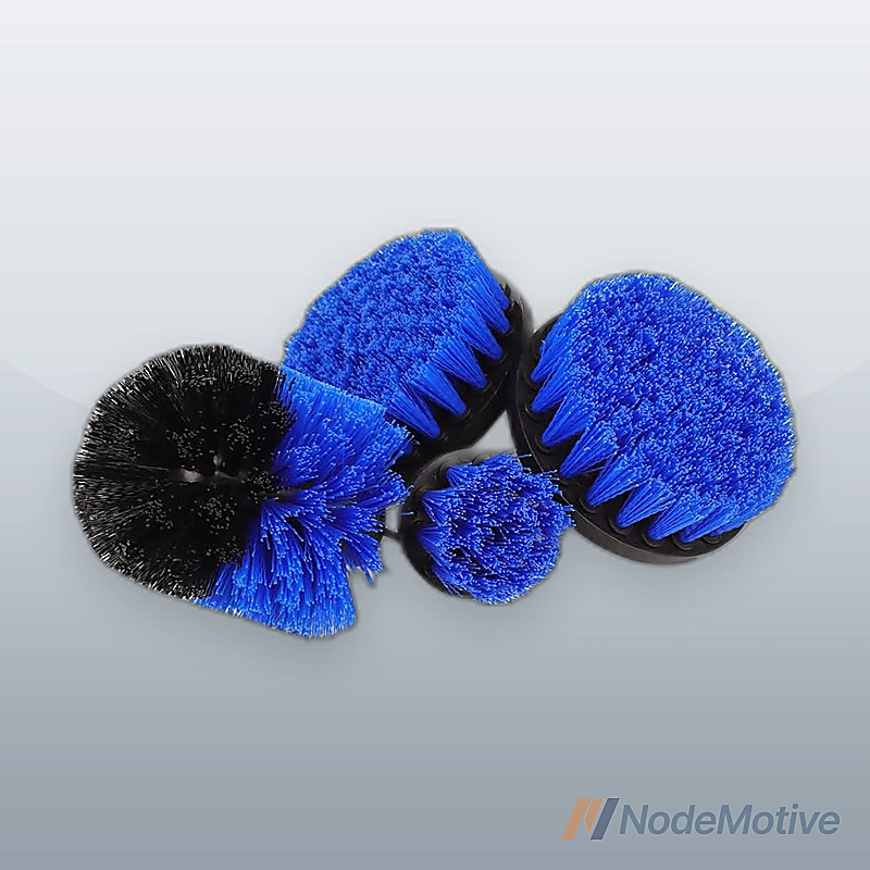 20Pcs Car Wheel Tire Detailing Brush Set Drill not include