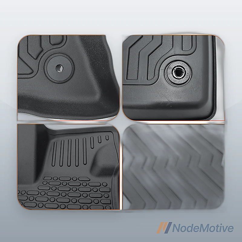 Car Floor Mats TPE Rubber For 21-22 Ford Bronco Sport & 22-23 Maverick