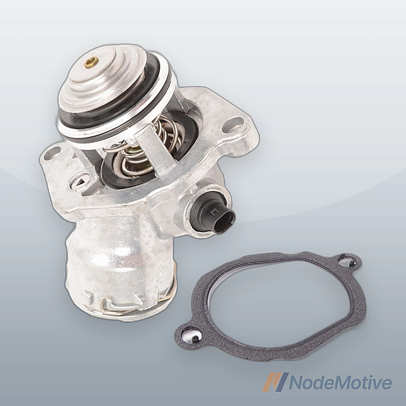 Engine Coolant Thermostat Assembly with Sensor for Mercedes C300 C350 E350 ML350