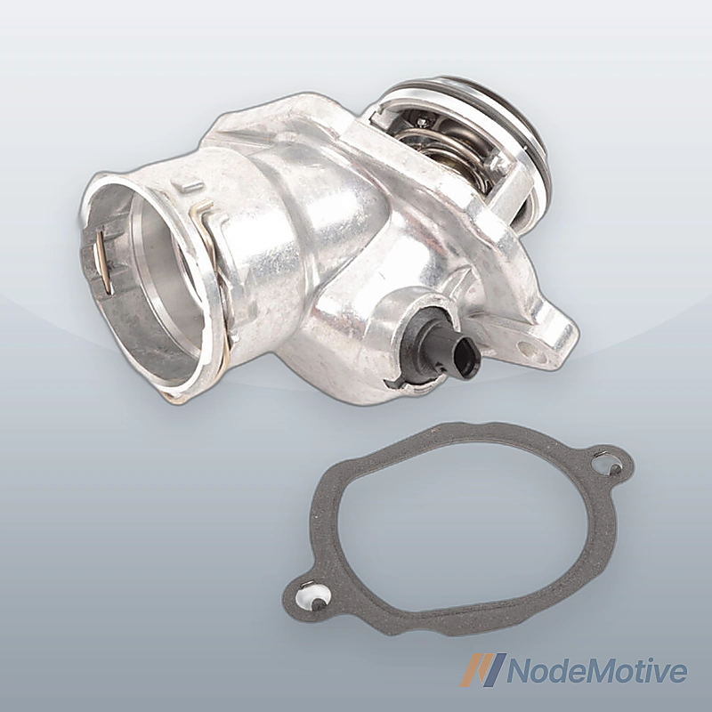 Engine Coolant Thermostat Assembly with Sensor for Mercedes C300 C350 E350 ML350