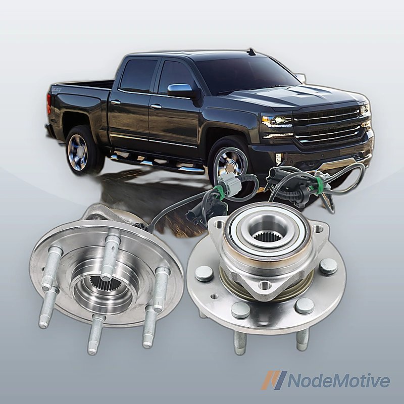 Front Wheel Hub Bearings Pair 2 for Chevy Silverado 1500 Tahoe GMC Sierra 1500