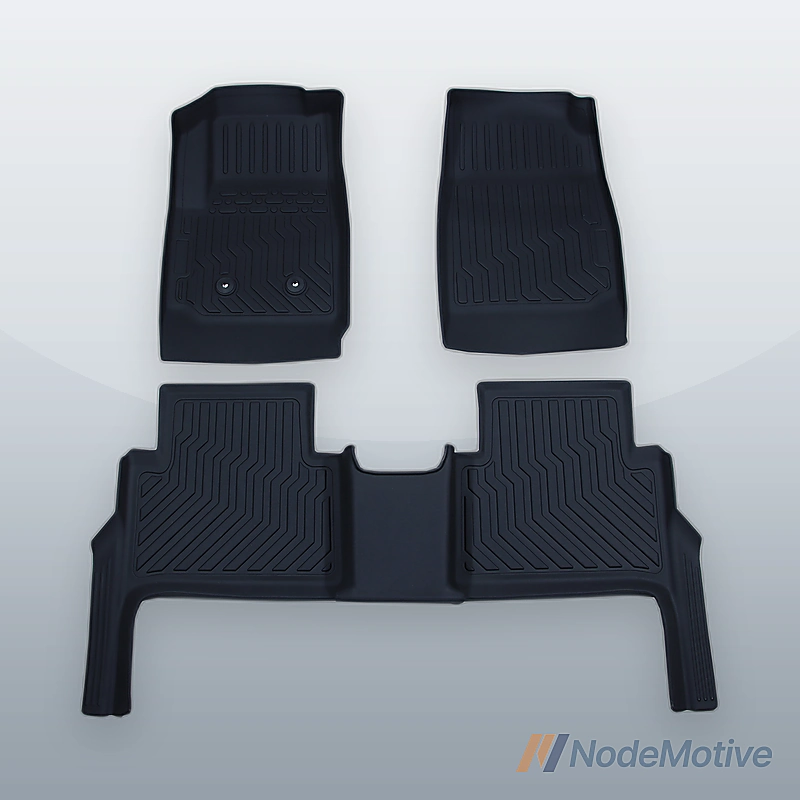 TPE Rubber Car Floor Mats For 15-22 GMC Canyon Colorado Crew Cab No Fit Extended Cab