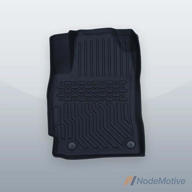 Car Floor Mats for 17-20 Hyundai Elantra No Fit GT All-Weather TPE Rubber Black