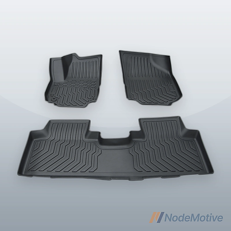 TPE Rubber Car Floor Mats For 18-22 Chevrolet Equinox & 18-23 GMC Terrain / Terrain Denali
