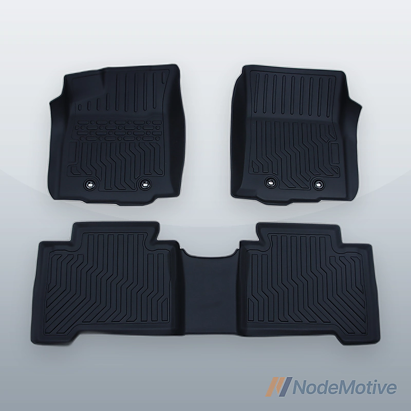 TPE Rubber Car Floor Mats For 18-23 Toyota Tacoma Double Cab NO FIT Access Cab