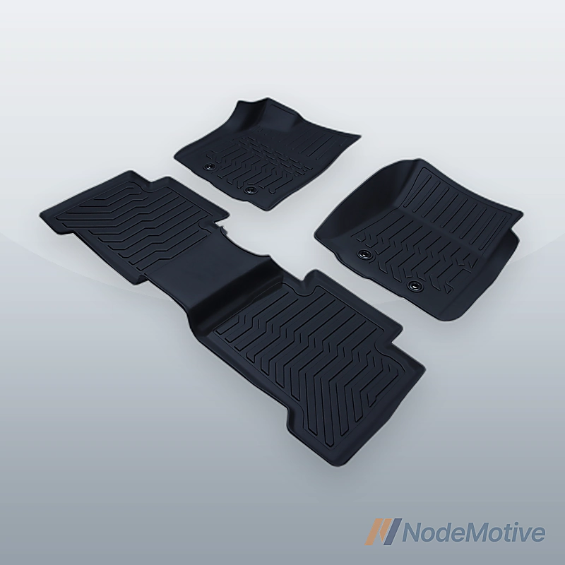 TPE Rubber Car Floor Mats For 18-23 Toyota Tacoma Double Cab NO FIT Access Cab