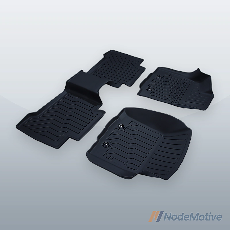 TPE Rubber Car Floor Mats For 18-23 Toyota Tacoma Double Cab NO FIT Access Cab