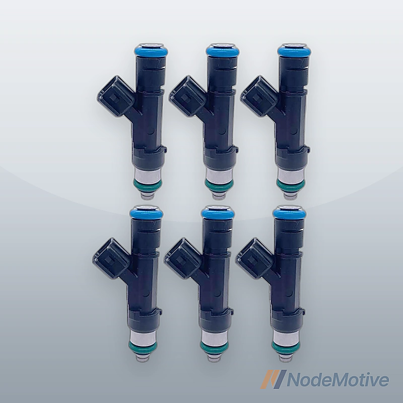 6Pcs Fuel Injectors Fits Jeep Liberty Dodge Dakota Mitsubishi 3.7L