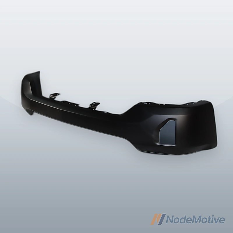 For 16-18 Chevy Silverado 1500 Black Front Bumper Face Bar w/ Fog Light Holes