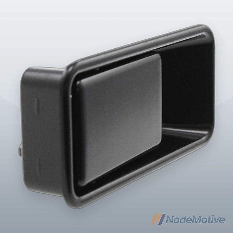 Front Left Exterior Door Handle For 1987-06 Jeep Wrangler Smooth Black