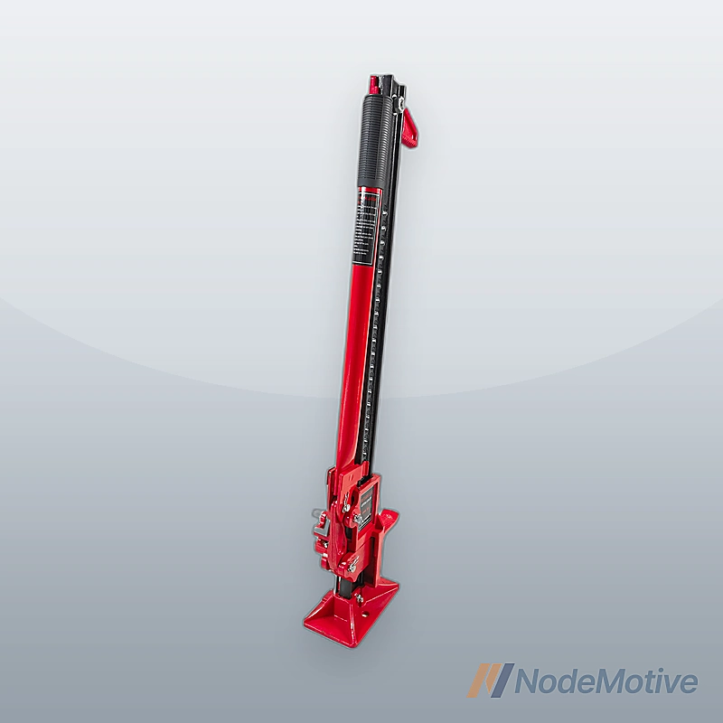 33\" High Lift Ratcheting Off Road Utility Farm Jack, 6000lbs/3Ton Capacity Red