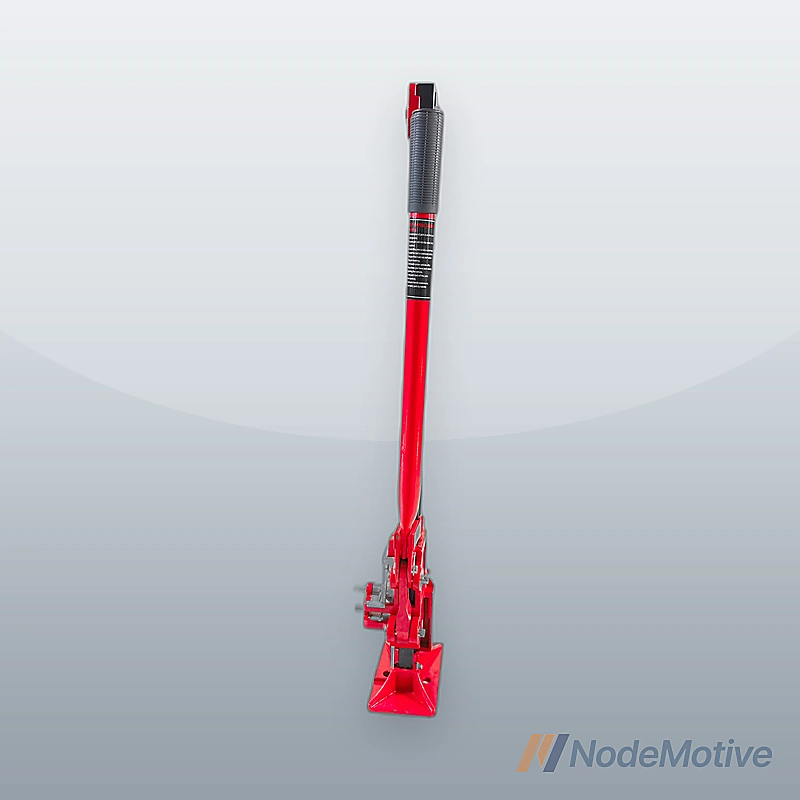 33\" High Lift Ratcheting Off Road Utility Farm Jack, 6000lbs/3Ton Capacity Red