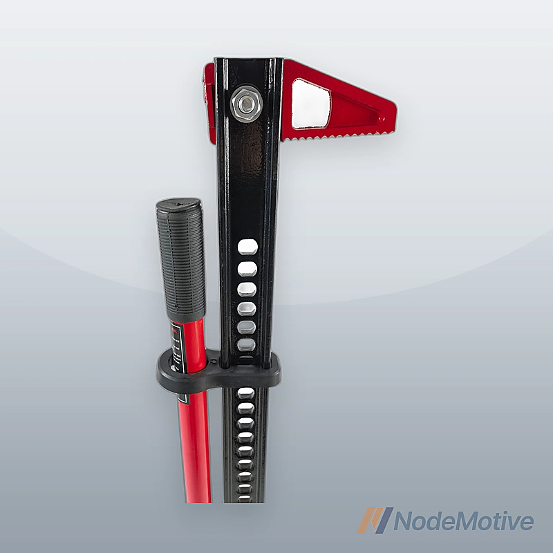 33\" High Lift Ratcheting Off Road Utility Farm Jack, 6000lbs/3Ton Capacity Red