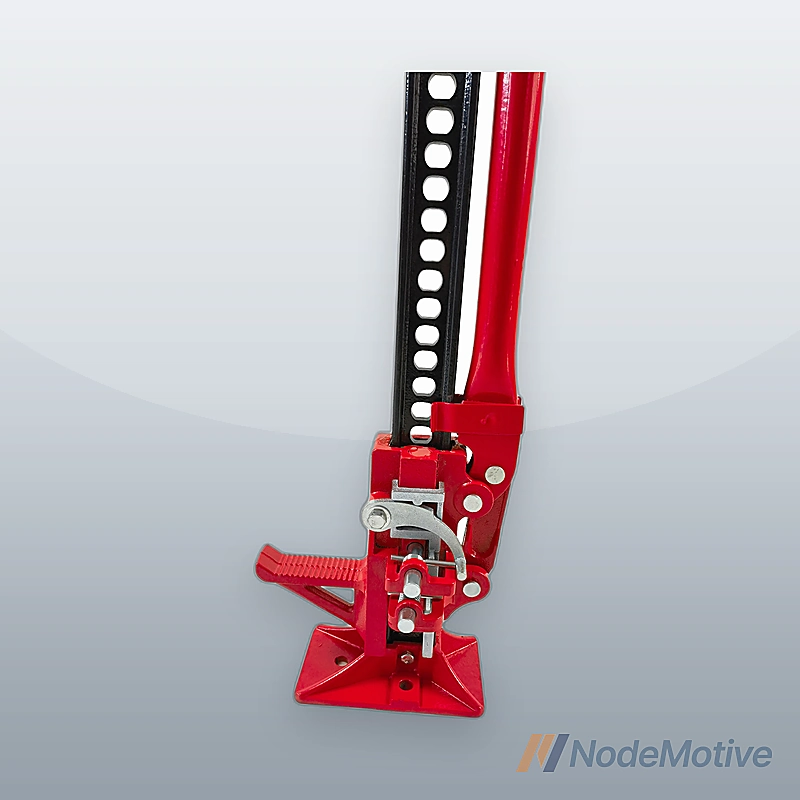 33\" High Lift Ratcheting Off Road Utility Farm Jack, 6000lbs/3Ton Capacity Red