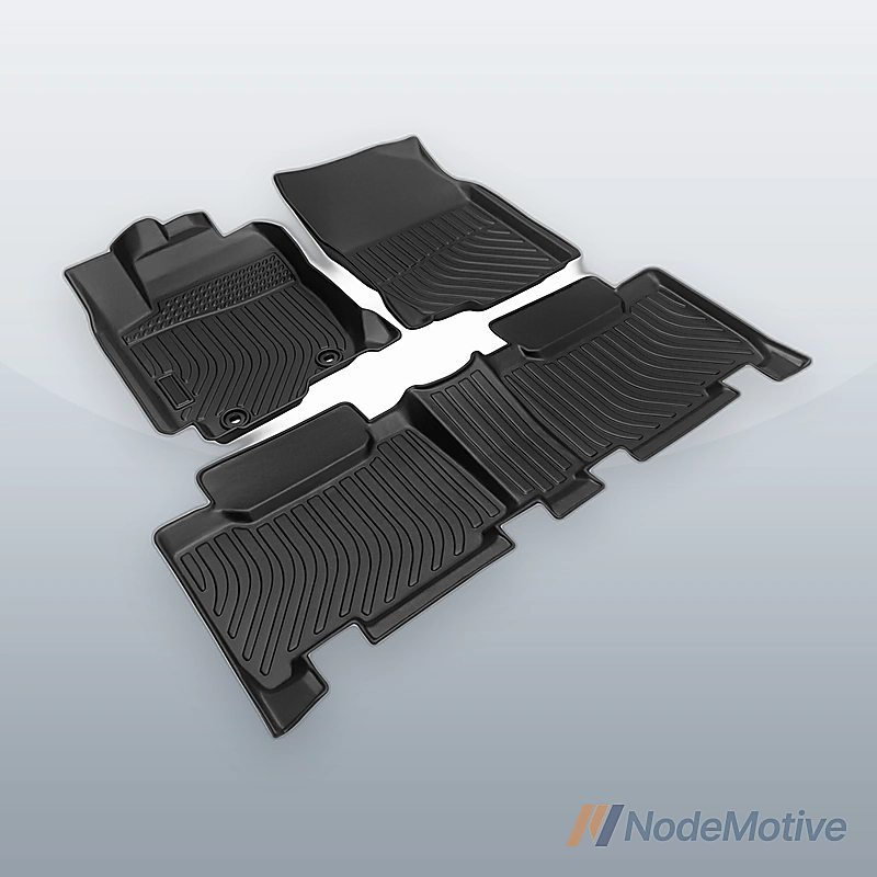 Car Floor Mats for 2013-2018 Toyota RAV4 All-Weather TPE Rubber Floor Mats