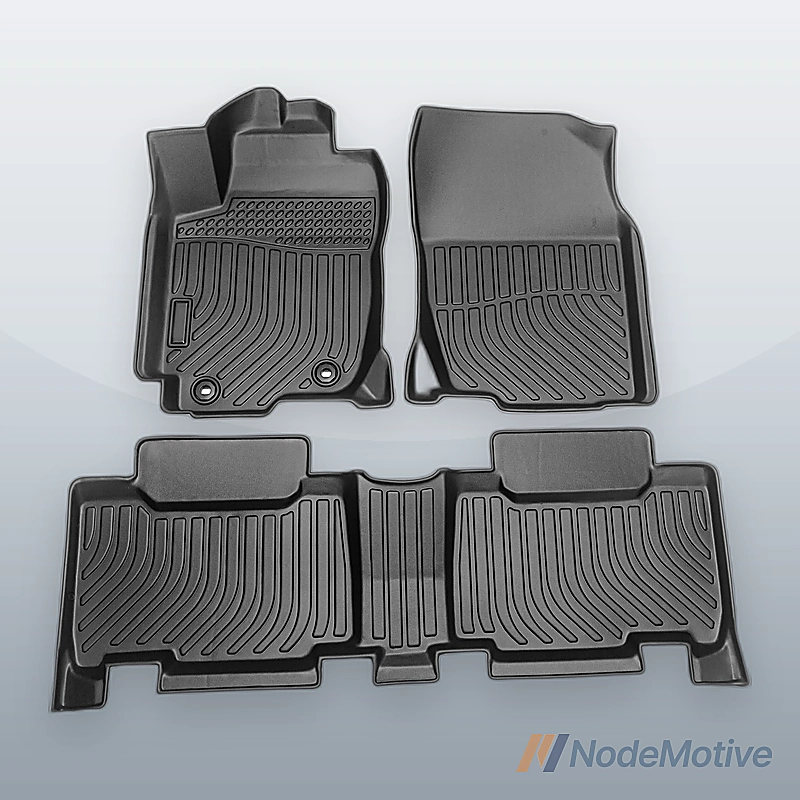 Car Floor Mats for 2013-2018 Toyota RAV4 All-Weather TPE Rubber Floor Mats