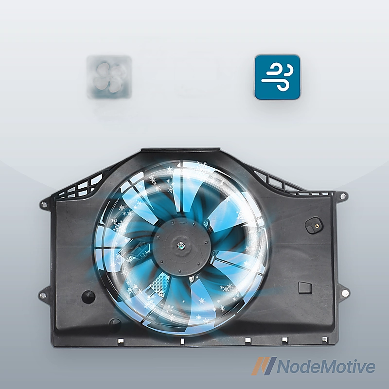 Radiator Cooling Fan Assembly for 2016-2020 Honda Civic 1.5L engine