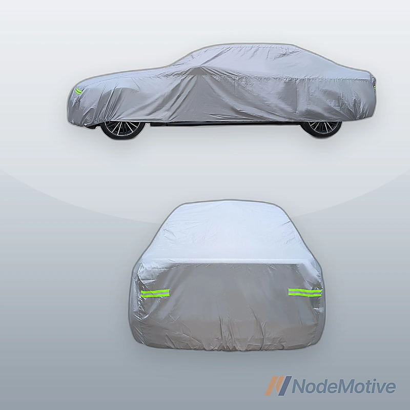 200\"-210\" Universal Car Cover Waterproof All Weather Fit Sedan Length