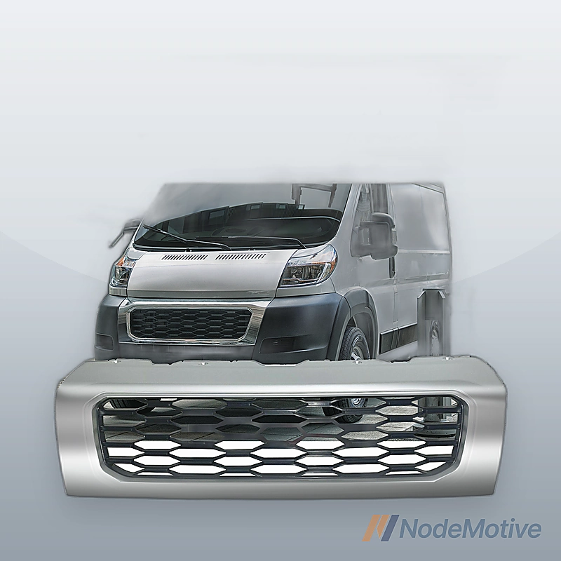 Front Grill for 2019-2022 Ram ProMaster 1500/2500/3500 Gloss Black