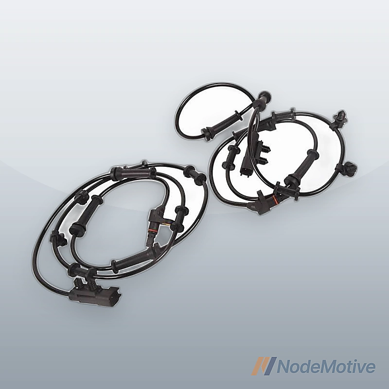 2PCS Fits Jeep Wrangler JK Wrangler ABS Wheel Speed Sensor Front L&R