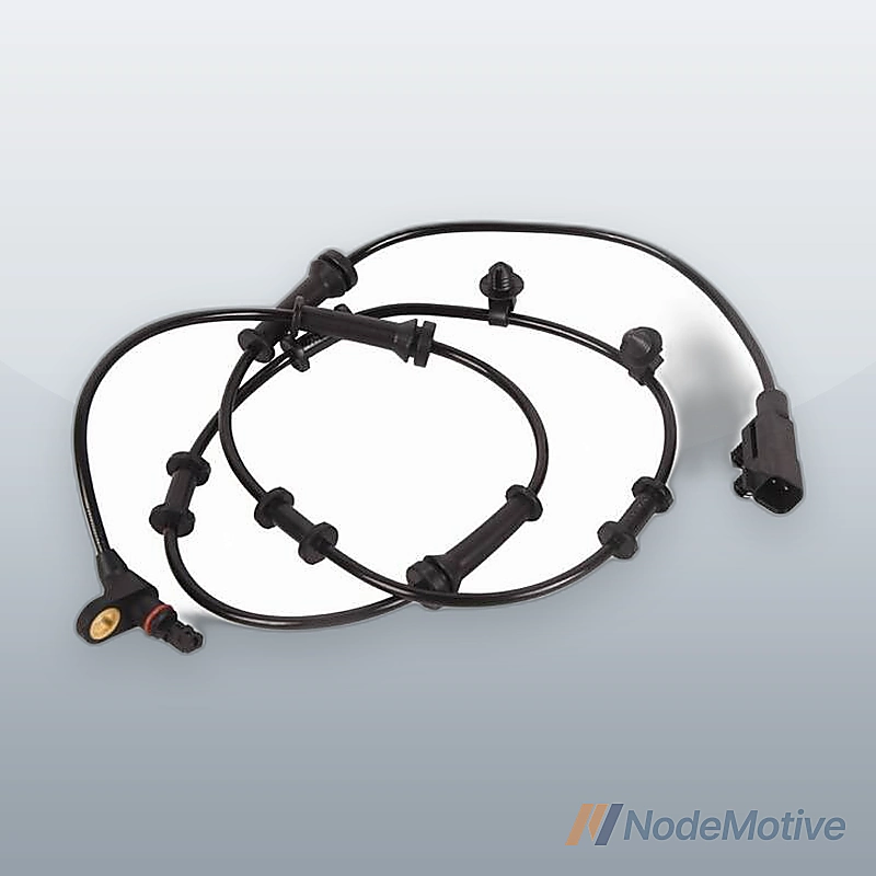 2PCS Fits Jeep Wrangler JK Wrangler ABS Wheel Speed Sensor Front L&R