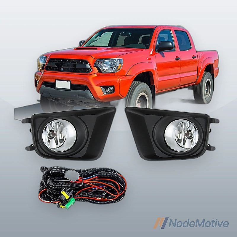 Fog Light for 12-15 TOYOTA TACOMA W/ Bulbs,w/ Switch&Wiring