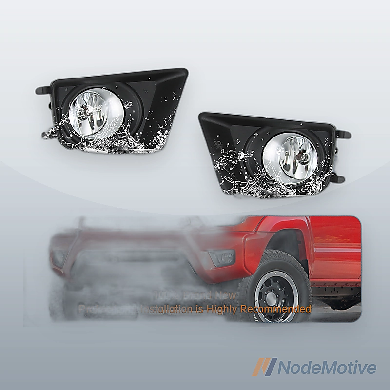 Fog Light for 12-15 TOYOTA TACOMA W/ Bulbs,w/ Switch&Wiring