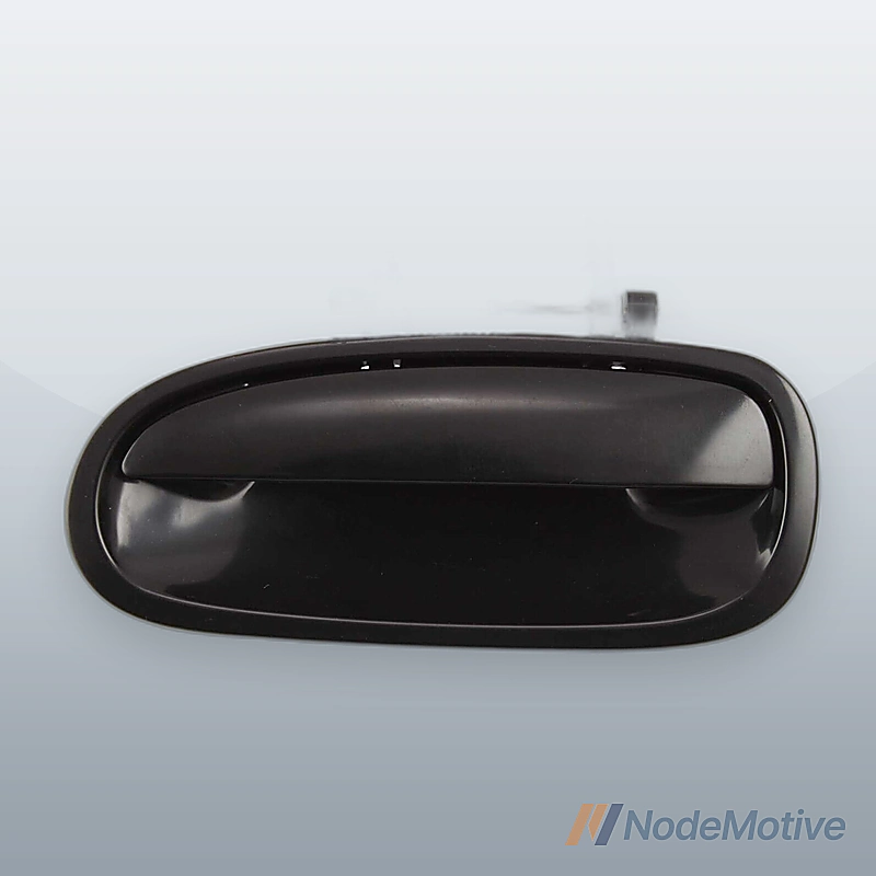 Outside Door Handle Smooth Black Rear Driver Side Left LH for 96-00 Honda Civic