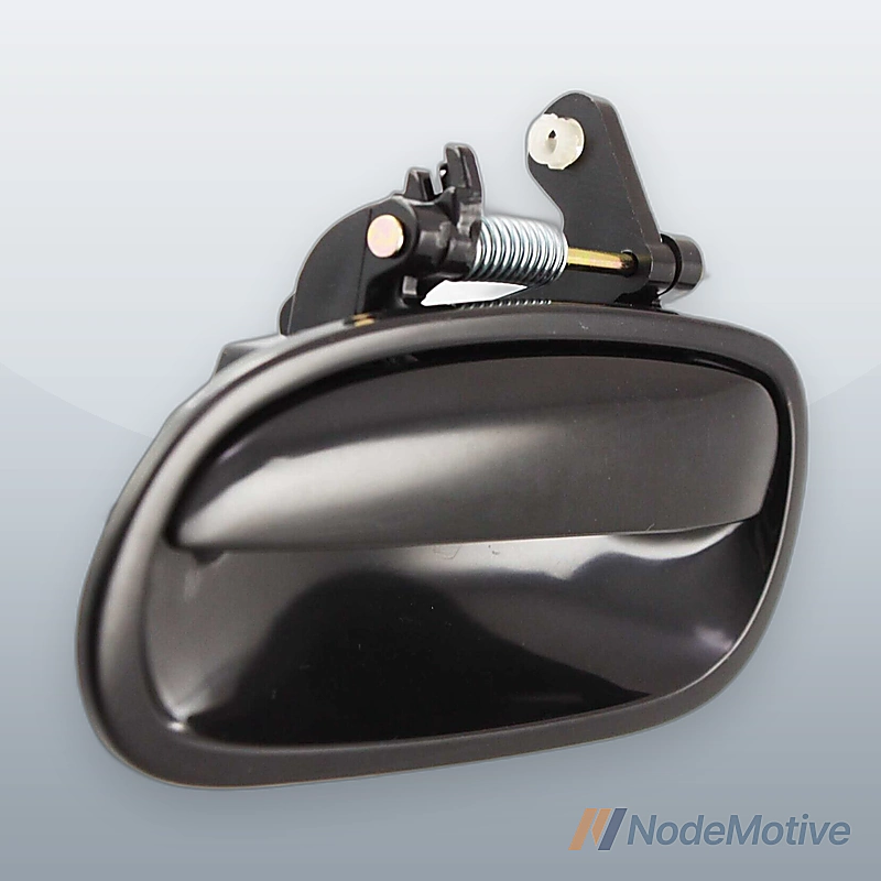 Outside Door Handle Smooth Black Rear Driver Side Left LH for 96-00 Honda Civic