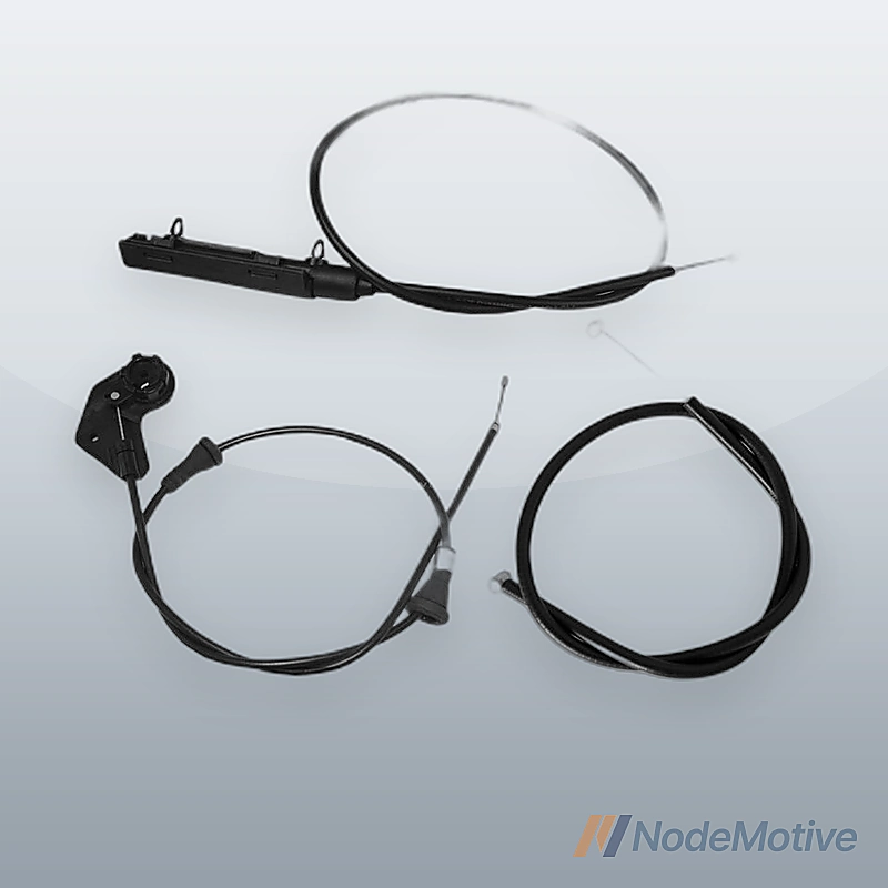 3PCS KIT Engine Hood Release Bowden Cable for BMW E46 99-05