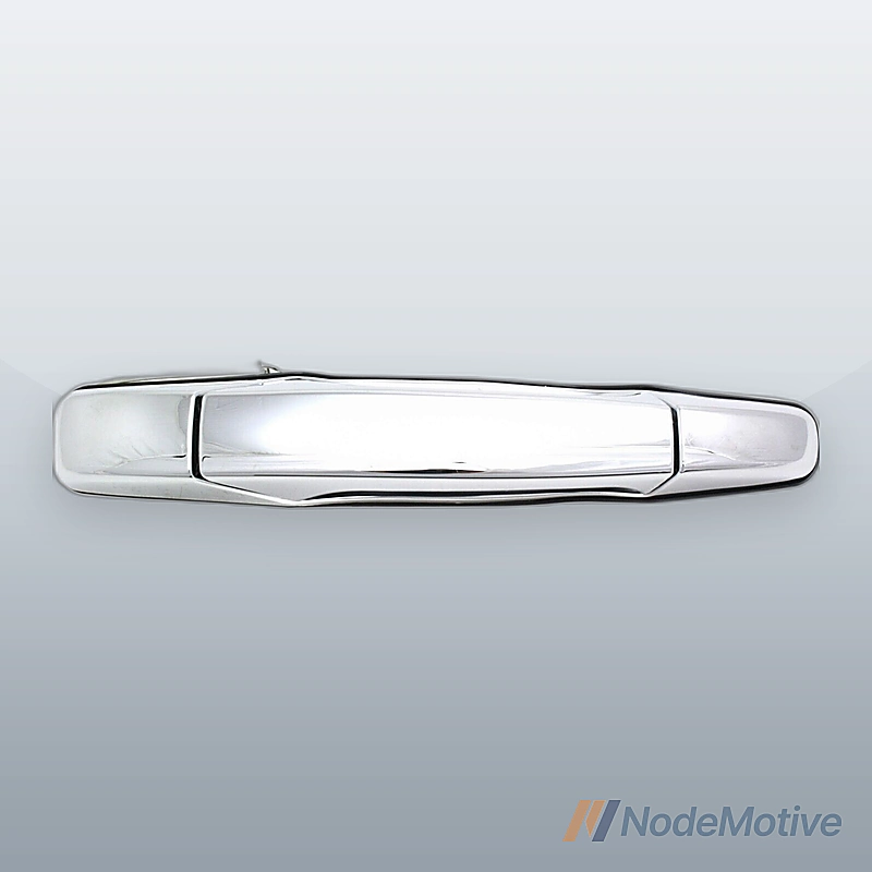 Exterior Door Handle For 2007-2013 Chevrolet Silverado 1500 Chrome Rear Right
