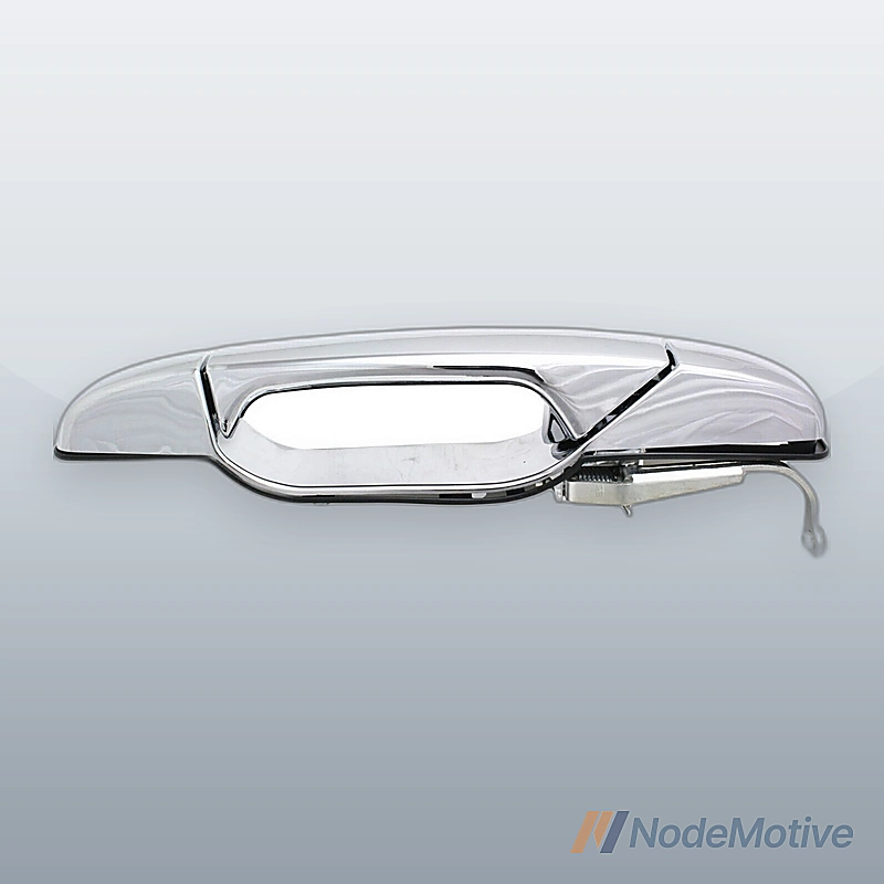 Exterior Door Handle For 2007-2013 Chevrolet Silverado 1500 Chrome Rear Right