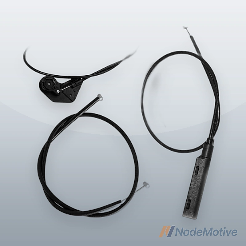 3PCS Engine Hood Release Cable Bowden Cable Wire 51238402615 fit 00-07BMW X5 E53