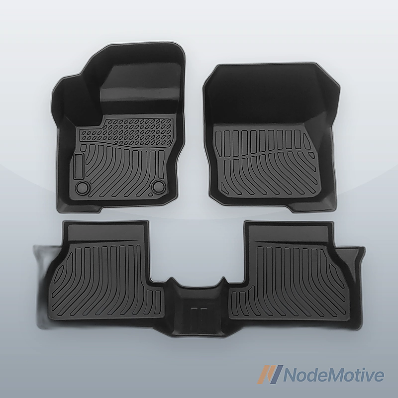 Car Floor Mats for 2012-2018 Ford Focus,All-Weather TPE Rubber