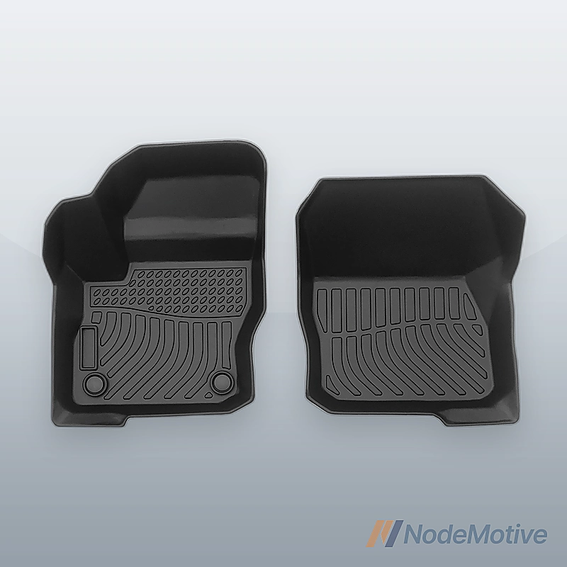 Car Floor Mats for 2012-2018 Ford Focus，All-Weather TPE Rubber