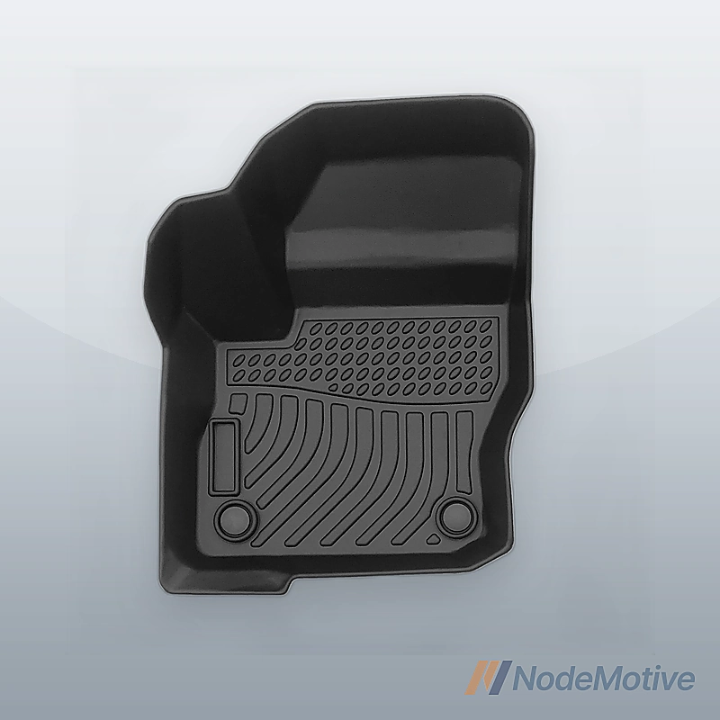 Car Floor Mats for 2012-2018 Ford Focus，All-Weather TPE Rubber