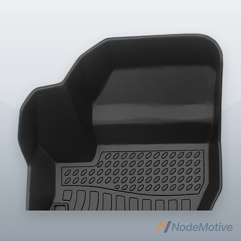 Car Floor Mats for 2012-2018 Ford Focus，All-Weather TPE Rubber
