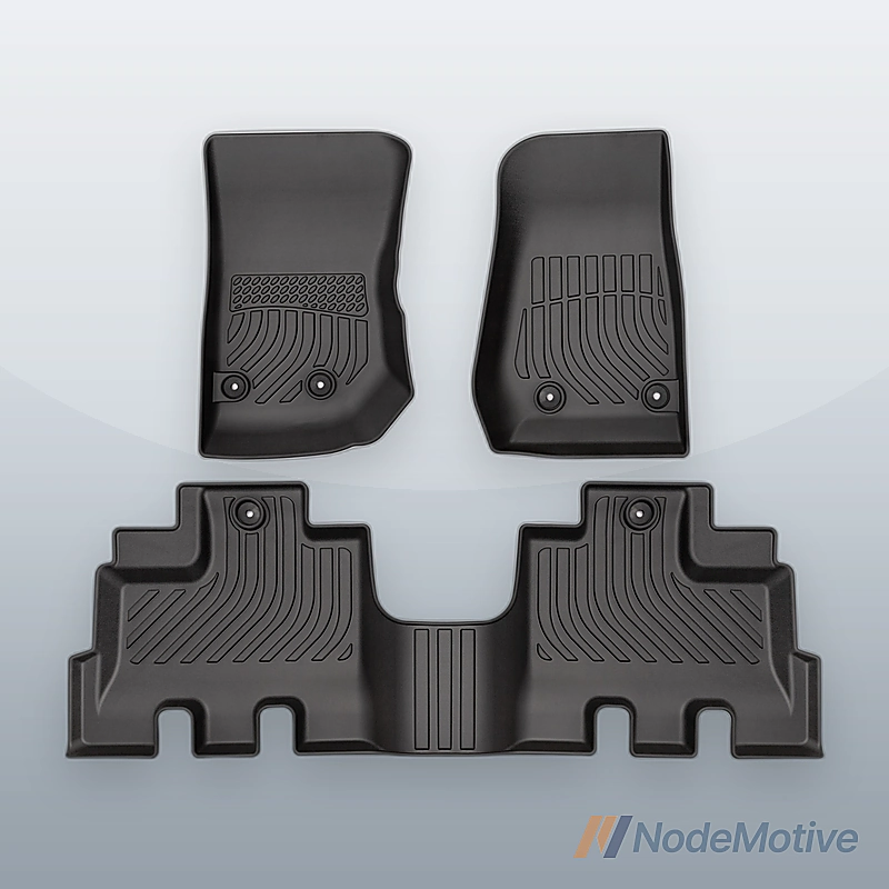 Car Floor Mats for 14-17 Jeep Wrangler Unlimited 4-Door,All-Weather Floor Mats