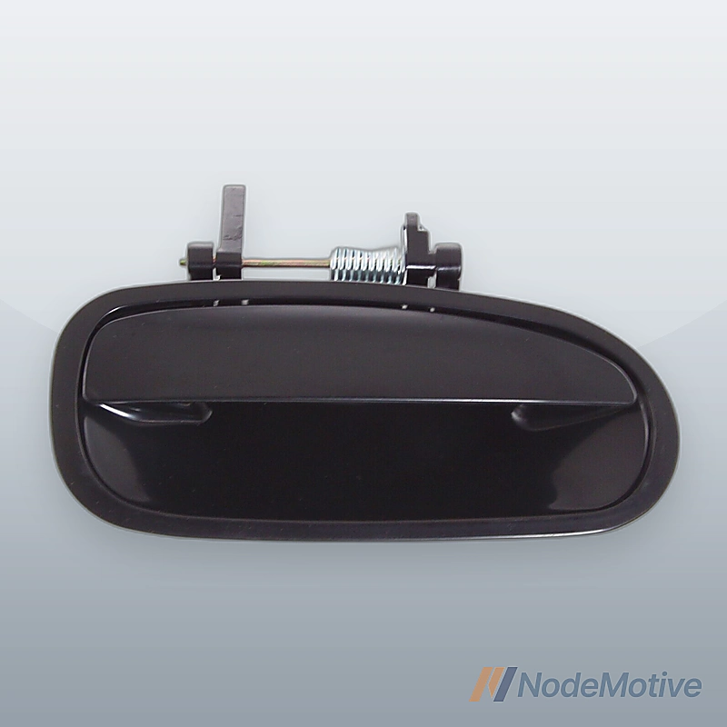 Exterior Door Handle For 96-2000 Honda Civic Rear RH Sedan Smooth Black Plastic