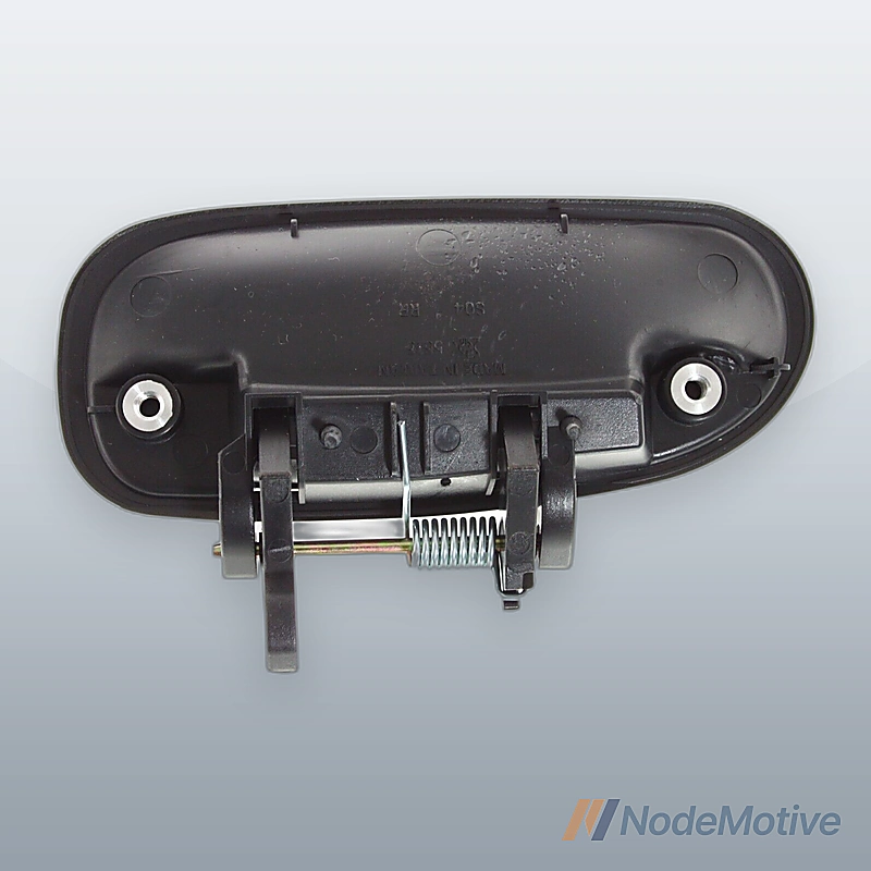 Exterior Door Handle For 96-2000 Honda Civic Rear RH Sedan Smooth Black Plastic