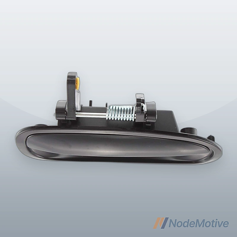 Exterior Door Handle For 96-2000 Honda Civic Rear RH Sedan Smooth Black Plastic